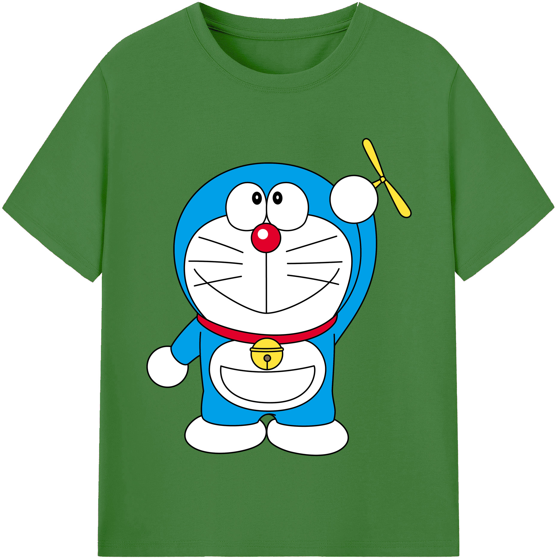 （画像用） ドラえもん Doraemon レディースカジュアルプリントTシャツ（綿100％）